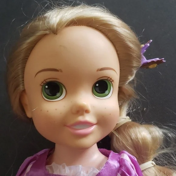DISNEY LITTLE PRINCESS RAPUNZEL 15" DOLL - Picture 2 of 6
